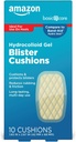 Cuidado básico Extremo Hidrocolloide Gel Blister Bandages Cushion, 1,65 en x 2,67 en, 10 ct