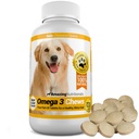 Amazing Omega 3 for Dogs - Omega 3 Fish Oil for Dogs Suplemento para Itchy Skin Relief for Dry Skin and Hot Spots and Shedding Coat with EPA and DHA Fatty Acids - 120 Bacon Flavor Chews
