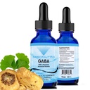 Absonutrix GABA con L-Theanine 290 mg, 4 Oz Liquid, 300 Servings, Made in USA, Quick Absorption, Quality Potent Ingredients, Non-GMO, GMP Centro certificado, Productos sin crueldad