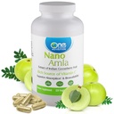 One Planet Nutrition Nano Amla 500 mg Veggie Capsules (120 Servings), Amla Fruit Extract, High in Vitamin C for Collagen Production &amp; Immune Support, Non-GMO, Vegan, Gluten-Free