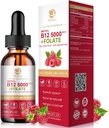 Lukaree Vitamina B12 Sublingual Drops Vegan B12 Vitaminas Liquid-Full Spectrum-Methylcobalamin, Adenosyl & Hydroxy B12, for Energy, Focus, Mood & Immune Support- 2 Month Supply, 2 fl oz