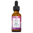 HERITAGE STORE Black Seed Oil w / 3% Thymoquinone, Omega 6 9 - Nigella Sativa Liquid Oil, Cold Presionado de Semillas Negras, Juntas, Digestión y Soporte Inmunitario, Vegan, Garantía de 60 días, 30 Serv, 1 fl oz