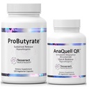 Tesseract Medical Research ProButyrate Gut Health Supplement, Butyric Acid Complex &amp; AnaQuell QR, Stress Relief &amp; Mood Support Supplement