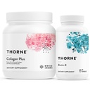 THORNE - Collagen Plus y Biotin 8 Bundle for Radiant Skin, Hair, and Nails - 30 Servings