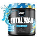 REDCON1 Total War Pre Workout - Beta Alanine + Citrulline Malate Keto Friendly Preworkout for Men &amp; Women with 320mg of Caffeine - Fast Acting -Blue Lemonade (30 Servings)