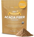 Sari Foods Organic Acacia Fiber Powder (30 onzas): Natural, Whole Food, Plant Based Prebiotic Superfood for Gut Health