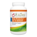 Wellness Resources Daily Protector Eye & Immune - Lutein, Lycopene, Zeaxanthin, Cryptoxanthin, Bilberry and More for Eye, Immune, and Skin Health (180 capsules)