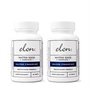 Matriz de Elon 5000 Multivitamina completa — Vitaminas de crecimiento de la piel, el cabello y la uñas — Vitaminas de crecimiento del cabello saludable para hombres de mujeres — 5000Mcg Suplemento de biotina, paquete de 2 (120 Fuente de día)