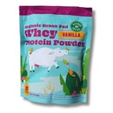 SunLife Organics Grass Fed Whey Protein Powder Vanilla  100% Orgánica Protein Powder para Hombres &amp; Mujeres, Naturalmente Endulzado con Cacao, Coconut Creamer y Stevia (16 Oz) 15 Serviciones