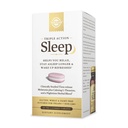 Solgar Triple Acción Dormir, 60 Tablas Tri-Layer - Time-Release Melatonin & L-Theanine Plus Herbal Blend - Le ayuda a relajarse, Fall Asleep Fast & Stay Asleep Longer - Non-GMO, Gluten Free - 60 Servings