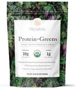 Truvani Protein + Verdes Suplemento ← Espinacas, Kale " Broccoli  10g Orgánica Proteína basada en plantas ← 20 Servimientos Silencio USDA Orgánica ← Gluten " Dairy Free ← Vegan Silencio No Añadido Sugar