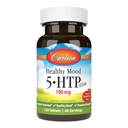 Carlson - Elite saludable Mood 5-HTP, 100 mg, Producción de serotonina, Mood saludable " promueve la relajación, sabor natural de frambuesa, 120 tabletas