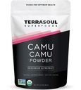 Terrasoul Superfoods Organic Camu Camu Powder, 7 Oz (2 Pack) - Raw TEN Vitamin C TENIDO Immune Support