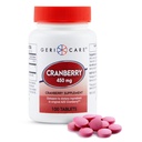 Suplemento de arándano de alta potencia por GeriCare- 450mg Tablas de arándano puro para la salud del tracto urinario- prevención natural de la UTI para hombres " OMG, Gluten " Dairy Free Cranberry Concentrate [100 Cuenta]