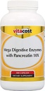 Vitacost Mega Enzymes Digestivos con Pancreatin 10X - 300 cápsulas