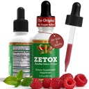ZETOX ← Zeolite Detox for Kids and Adults ← Mejorado con Methyl Vitamin B12 y D3 ← Premium Grade Liquid Clinoptilolite Zeolite Drops ⋅ Supports Gentle Daily Detox, Energy, and Focus (60 Servings)