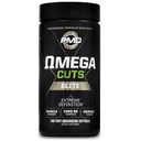 PMD Sports Omega Cuts Elite -Fat Loss-Muscle Defining Fórmula - Omega Fatty Acids, MCT y CLA para la definición y mantenimiento muscular - Keto Friendly For Women and Men - Stimulant Free (180 Softgels)