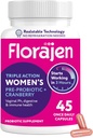 Probiótico, Prebiótico, " Suplemento de arándano para la salud vaginal, Apoyo inmunitario, " Wellness digestivo - 30-Count