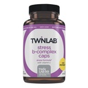 Cápsulas Twinlab B-Complex - Completo B-Complex &amp; 1000 mg Vitamina C - Suplemento de apoyo energético con vitamina B12 y cápsulas B6-100