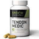 Suplemento de soporte de Tendon Medico - Movilidad & Flexibilidad Fórmula – Cápsulas naturales no transgénicos para alivio de dolor conjunto, tendonitis, recuperación de músculo de la artritis – 60 Cápsulas