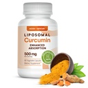 Liposomal Turmeric Curcumin 500mg - 60 Turmeric Curcumin Suplementos cápsulas