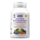 ANDREW LESSMAN Ultimate Eye Support with Astaxanthin 180 Softgels - 12mg Lutein, 6mg Zeaxanthin, 4mg Astaxanthin, Bilberry. Nutrientes clave para apoyar la salud de los ojos, promover una visión saludable. No hay aditivos