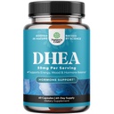 DHEA Suplemento para Mujeres y Hombres - Pura DHEA 50 mg para Equilibrio de Hormonas, Mejora la Estabilidad del Modo, Función del Cerebro, Sistema Inmunitario, Energía & Fertilidad - Dehidroepiandrosterona cápsulas para adultos - 60 Ct