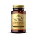 Solgar Vitamina B12 500 mcg - 100 cápsulas vegetales - Energía Metabolismo & Nervous System Support - Non-GMO, Vegan, Gluten " Dairy Free, Kosher, Halal - 100 piezas