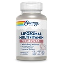 SOLARAY Multivitamina Liposomal para Mujeres 50 Plus, Ausorción Mejorada con Hierro, Vitamina D, Vitamina C, B12, Biotina &amp; Más, Apoyo Inmunitario &amp; Bone Health, Vegan, 30 Servimientos, 60 VegCaps