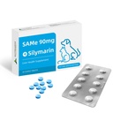 Mismo 90 para perros &amp; gatos – Suplemento de soporte para el hígado con cardo de leche – Ayuda con salud conjunta, desintoxicación y movilidad – Ideal para gatos y perros pequeños y medianos