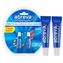 Abreva 10 Porcentual Docosanol Tratamiento de la úlcera fría, trata su ampolla de fiebre en 2,5 días - 0.07 oz Tube x 2