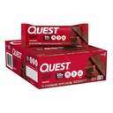 Quest Nutrition Chocolate Brownie Protein Bar, 20g Protein, 1g Sugar, 4g Net Carb, Gluten Free, Gluten Free, 12 Conde