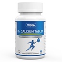 Calcium-Supplement Vitamin-D3 1200 mg Magnesium-Mini - 186Tablas Desflavored Slow Release Bone Health Mujeres y Hombres Suplemento dietético Fácil de Tragar Libre