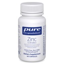Pure Encapsulations Zinc (Citrate) - for Immune System, Tissue Development & Metabolism* - Suplemento mineral con Enzymes - Zinc altamente absorbible - Vegan " Non-GMO - 60 cápsulas