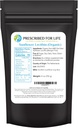 Prescrito para la vida Orgánica de la Lecithin Powder, Natural, Gluten Free, Vegan, Non GMO, Soy Free, Kosher, Lecithin Suplemento Rico en Choline &amp; Essential Fatty Acids (4oz / 113g)