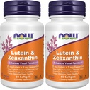 AHORA Suplementos, Lutein " Zeaxanthin con 25 mg Lutein y 5 mg Zeaxanthin, 60 Softgels (Pack of 2)