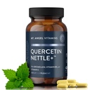 Mt. Angel Vitaminas Quercetin Nettle+ - Apoya la alergia Wellness & Sinus Health, Destacando Quercetina con Bromelaina, Elaborada para el bienestar estacional, cGMP certificado, hecho en EE.UU., 60 Tablets