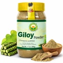 BASIC AYURVEDA Giloy Powder Silencio 7.05 Oz (200g) Silencio Orgánica Tinospora Cordifolia Stem Powder Silencio Natural Guduchi Extract for Immune System Booster &amp; Healthy Digestion