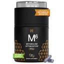 Alta Rendimiento Nutrición Metabolismo Booster, HPN M(6) Fat Burner, Natural Weight Loss Suplemento, Apoyo Lean Muscle, Aumentar Energía, Vegan Friendly, Testado clínico, 60 cápsulas
