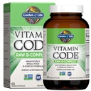 Jardín de la Vida Complejo de vitamina B, 60 cápsulas veganos, vitaminas de alta potencia para la energía &amp; metabolismo con B6, Folate &amp; B12 como metilcobalamin Plus Probióticos