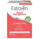 Gestión de peso estroven para el alivio de la menopausia - 60 Ct. - Ingredientes clínicos ayudan a manejar peso, proporcionar sudaderas nocturnas " Hot Flash Relief - Drug-Free " Gluten-Free
