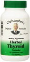 Fórmula del Dr. Christopher Fórmula Herbal Thyroid, 100 Conde