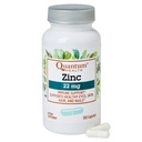 Quantum Health Zinc Gluconate 22mg Daily Immunity Boost Supplement Supports Energy, Healthy Eyes, Hair Skin & Nails - Essential Mineral Immune Support for Women &amp; Men - 100 Capsules