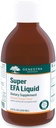 Genestra Brands Super EFA Liquid tención apoya la salud cardiovascular y el desarrollo del cerebro, los ojos y los nervios en los niños* viv 6.8 Fl Oz  durable Natural Orange Flavor