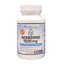 Wonder Laboratories Berberine HCL 1,500mg + canela, cromo, " Bioperine Maintenance for Glucose, Heart " Immune System Health Gluten " GMO Gratis - 60 cápsulas