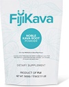 FijiKava Instant Kava Kava Powder 500g – Premium Kava Root Powder con alto contenido de Kavalactone – Ayuda de relajación natural para la calma, alivio de estrés y soporte para el sueño – Fácil a Mix