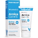 VitaMedica Arnica Gel Plus 15 Compuestos de plantas de curación, Fórmula de Fuerza Extra para Bruising, Hinchazón, Dolor Conjunto, Soreness Muscleo & Stiffness, Alivio de Dolor