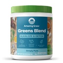 Increíble Grass Greens Blend Alkalize " Detox: Smoothie Mix, Cleanse with Super Greens " Beet Root Powder, Digestive Enzymes, Prebiotics " Probiotics, 30 Servings (Packaging May Vary)