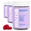 O Positiv MENO Gummies for Menopause, 30 Servings (Pack of 3) - Suplementos sin hormonas para las mujeres con Cohosh Negro " Ashwagandha KSM-66 - Ayuda a aliviar los hot Flashes, Night Sweats, " Mood Swings
