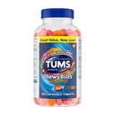 TUMS Chewy Bites Tablas de antácidos picantes para el alivio de la acidez del corazón ultratrength, ideal para un verano de la fruta mezclada BBQ - 200 Cuenta